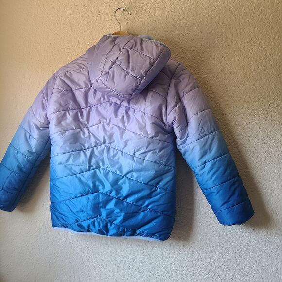 Eddie Bauer Kids Gradient Blue and Purple Jacket Size S 7/8 - Picture 2 of 10